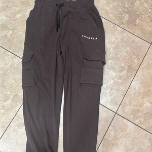 YoungLA Cloud Rambo Joggers Athletic Cargo Pants Mens Size L Excellent Condition